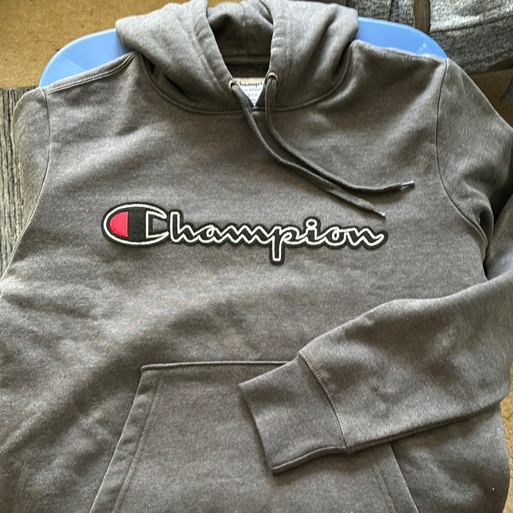 Champion Gray Hoodie